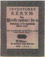 2023 г. — 415 гадоў з часу выдання паэтычнага твора Яна Пратасовiча «Inventores rerum» (Вiльня; 1608), пісьменніка, філосафа, энцыклапедыста, ураджэнца Iванаўшчыны